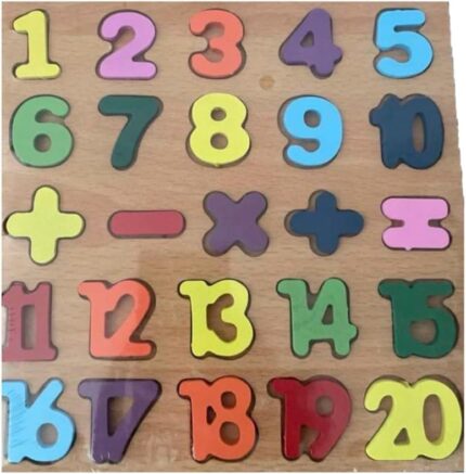 Wooden Number Puzzle