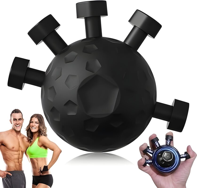Hand grip strengthener ball for forearm training