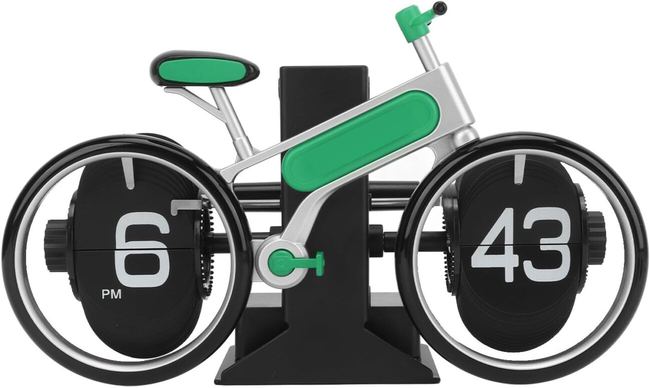 Bicycle Table Clock RETRO FLIP | Sanivari