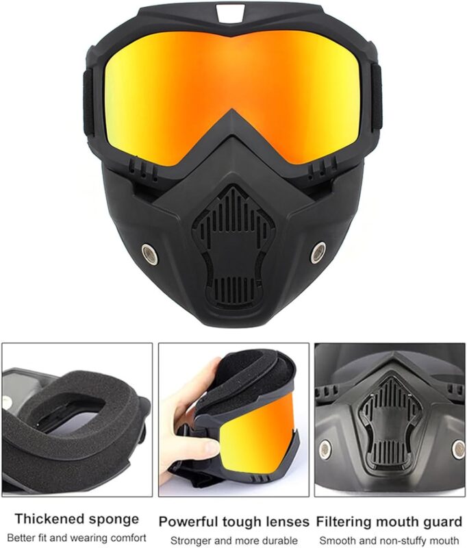 Motorcycle Goggles MASK | Sanivari