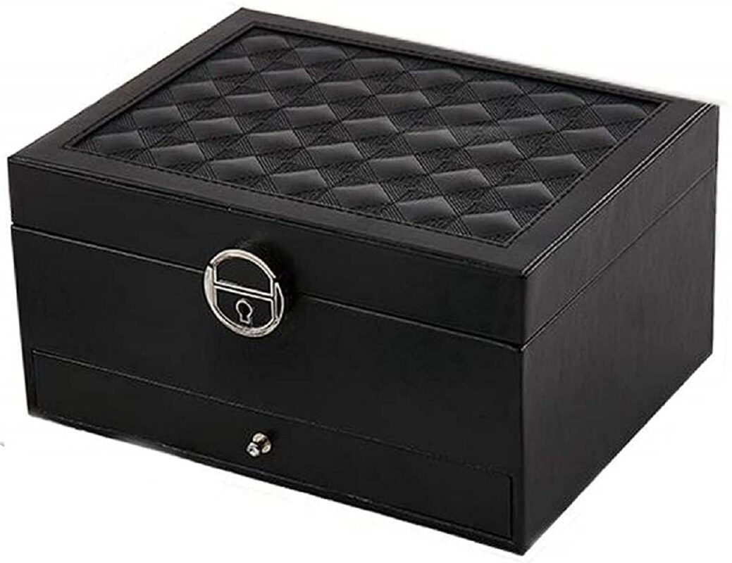 JEWELLERY BOX WITH SLIDING DRAWER