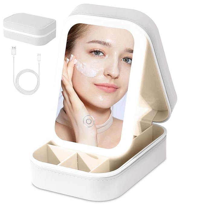 LED Makeup Mirror Case