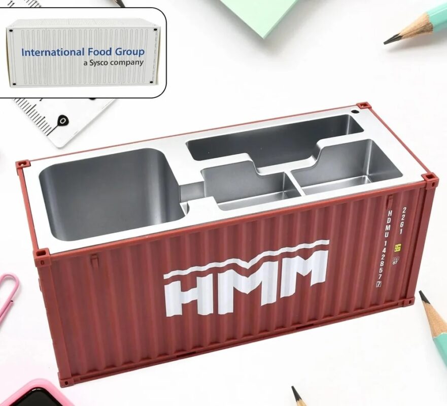 Shipping Container Pen Stand