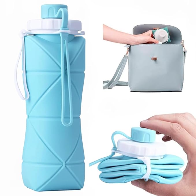 SILICONE FOLDABLE WATER BOTTLE