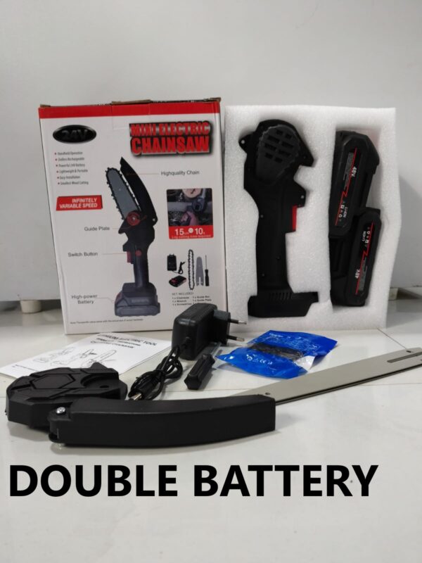 48W DOUBLE BATTERY CHAIN SAW