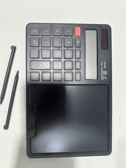 Calculator with LCD Notepad