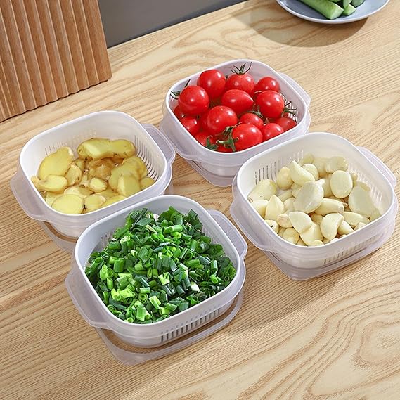 4 PCS FOOD STORAGE BOX