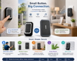 WIRLESS DOOR BELL GREY - product details