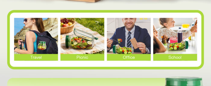 Salad Jar Container - gallery image 17