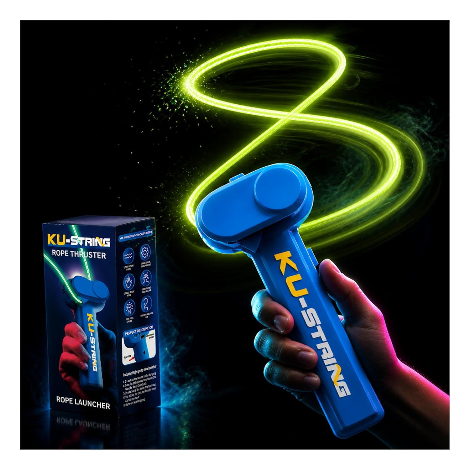 Rope Launcher Toy Gun - features