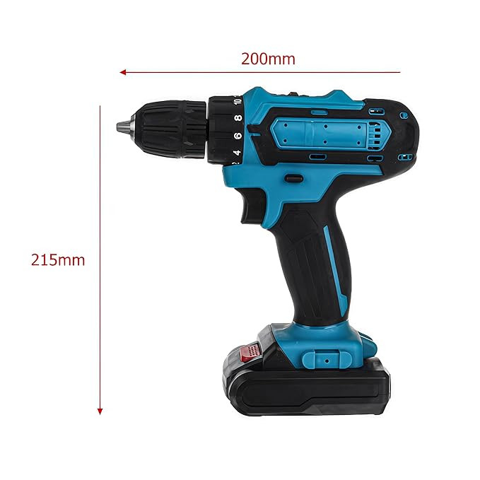 CORDLESS DRILL SET DOUBLE - product details