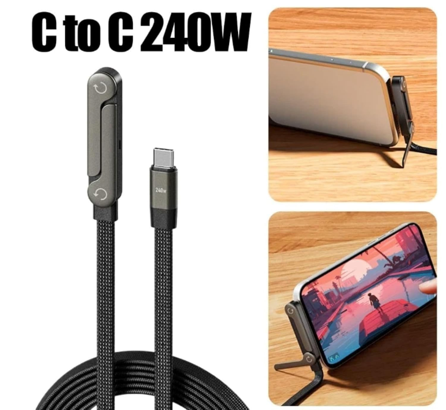 Type-C to C 240W - features