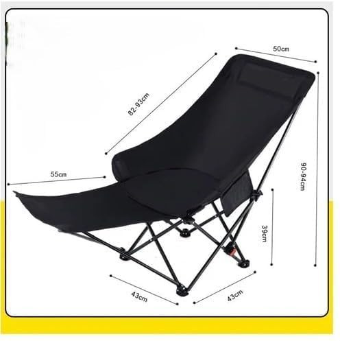 Camping Chair with Footrest - product details