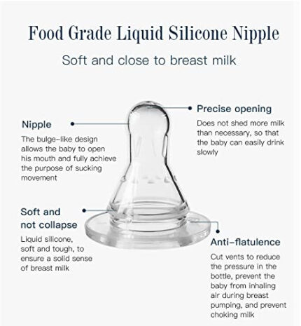 Hands-Free Baby Feeding Bottle - features