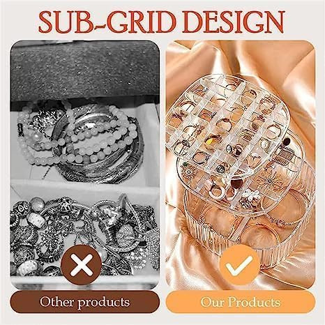 Layer Jewelry Organizer Tray - usage example
