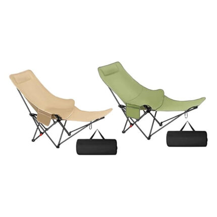 Camping Chair with Footrest - features