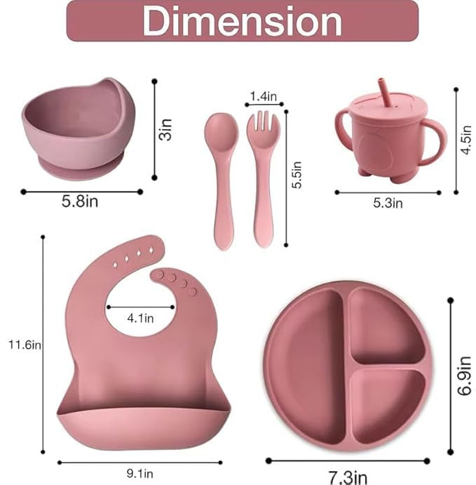 Baby Feeding Set 6 PCS