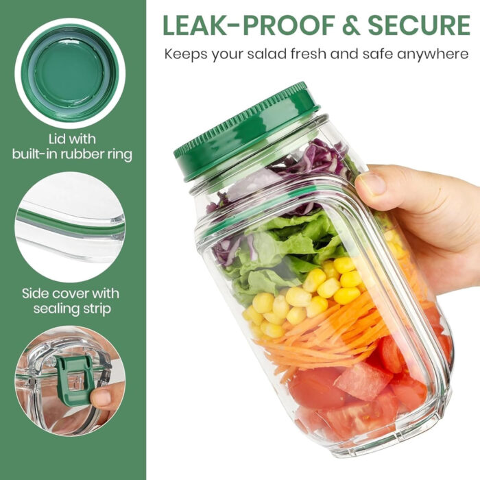 Salad Jar Container - design