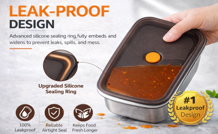 1200ML SS FOOD STORAGE - gallery image 16