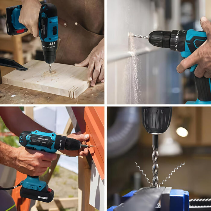 CORDLESS DRILL SET DOUBLE - gallery image 7