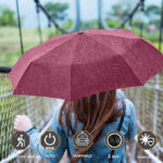 AUTOMATIC OPEN CLOSE UMBRELLA - usage example