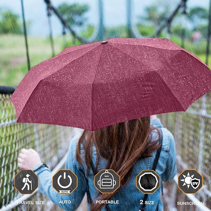 AUTOMATIC OPEN CLOSE UMBRELLA - usage example