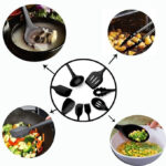 Silicone Kitchen Utensils & - usage example
