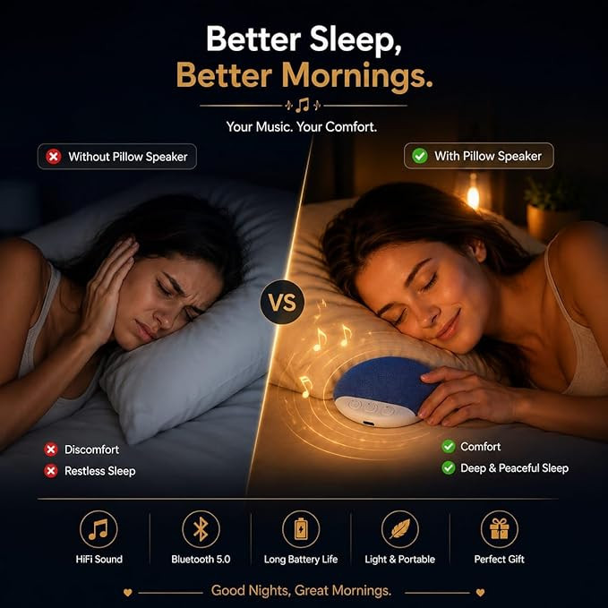 Bluetooth Pillow Speaker - product details
