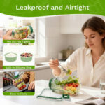 Salad Jar Container - dimensions and specifications