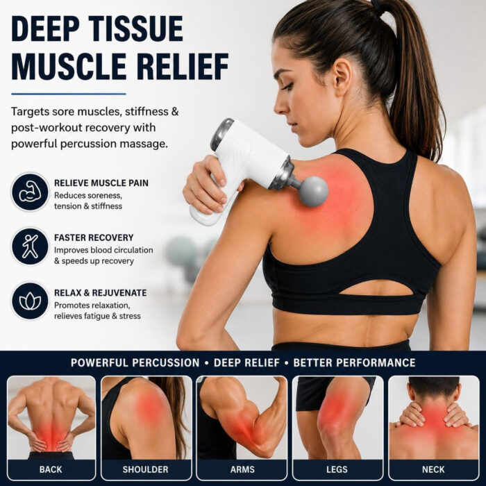 HEAD MASSAGE GUN - features