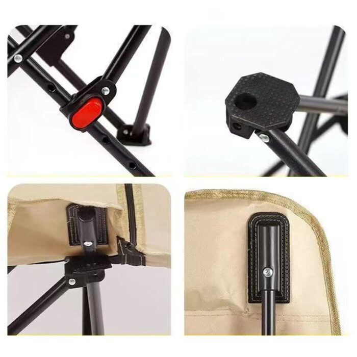 Camping Chair with Footrest - gallery image 8