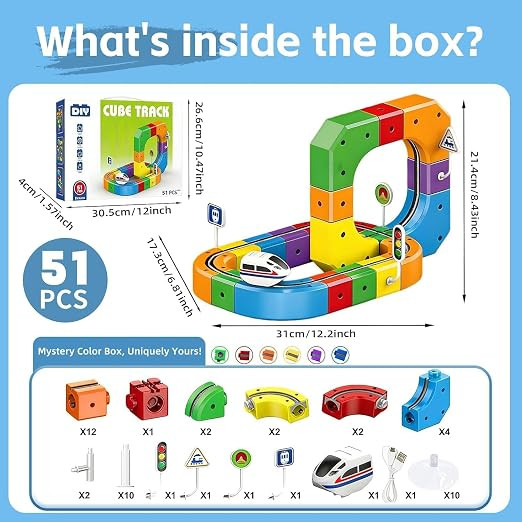DIY CUBE TRACK - product details