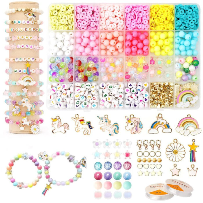 BEADS BRACELET MAKING KIT - dimensions and specifications