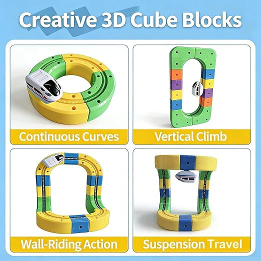 DIY CUBE TRACK - usage example