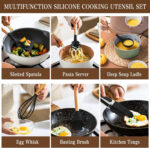 Silicone Kitchen Utensils & - gallery image 8