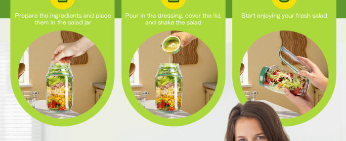 Salad Jar Container - gallery image 15