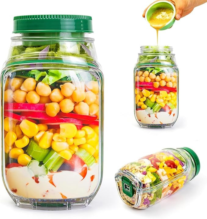 Salad Jar Container - gallery image 8