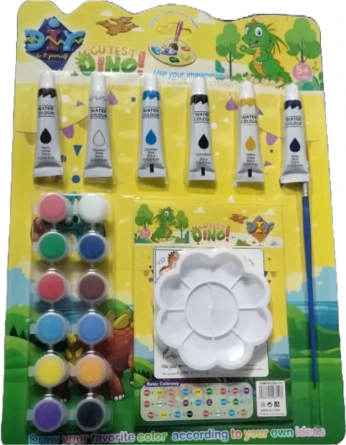 water color painting kit - usage example