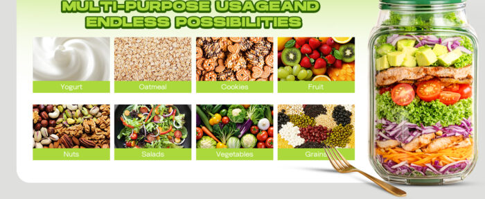 Salad Jar Container - gallery image 18