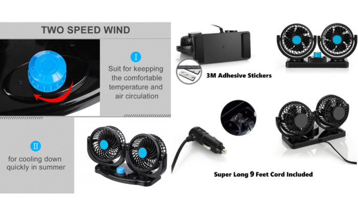 ELECTRIC CAR FAN - gallery image 10