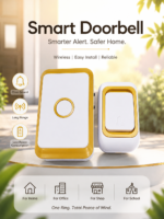 Wireless Doorbell KIT WHITE - design