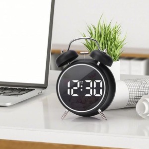 TWIN BELL LED CLOCK - gallery image 13