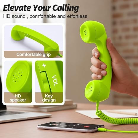 Retro Mobile Phone Handset - features