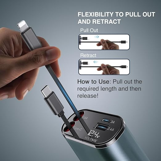 IN CAR CHARGER - features